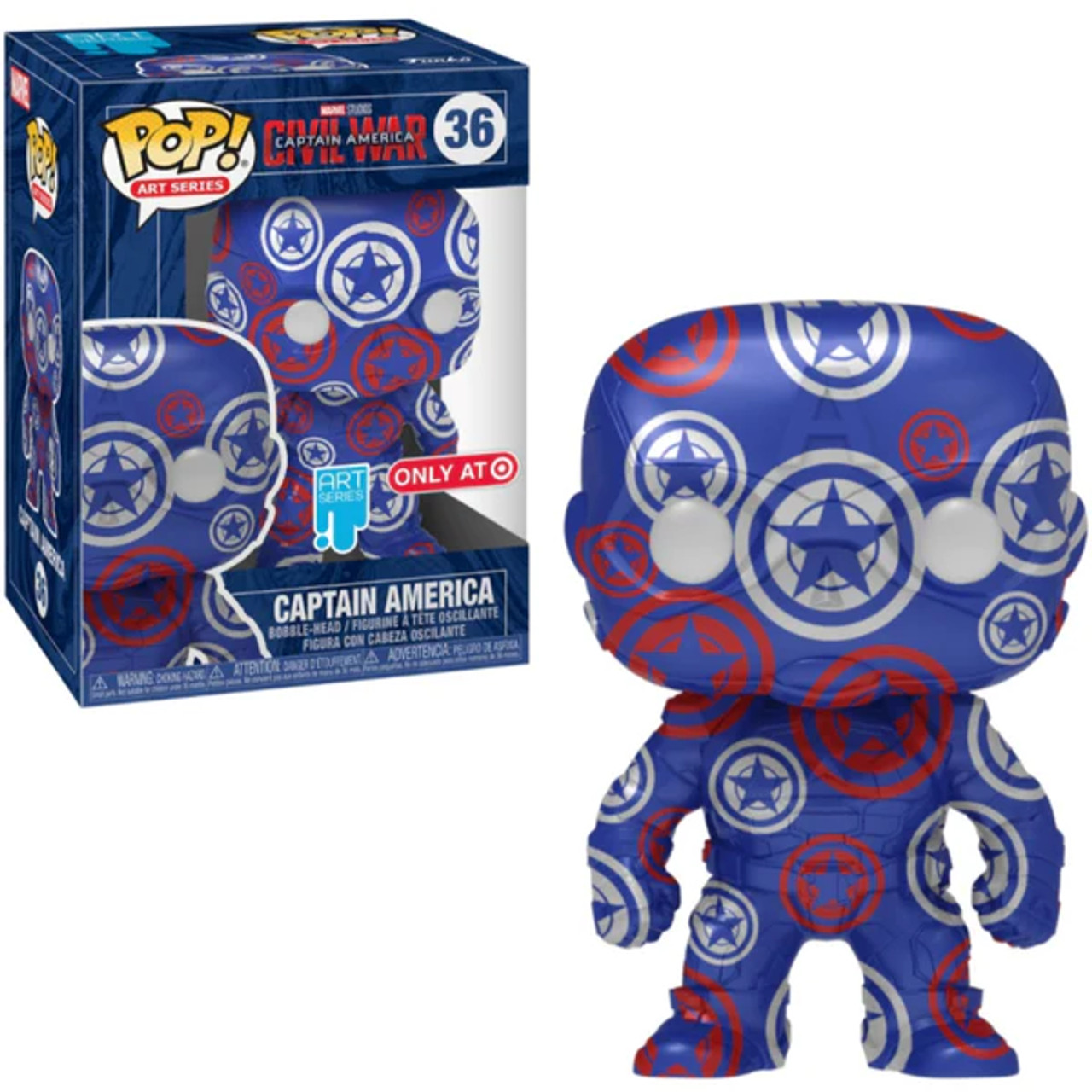 POP! Marvel Captain America Civil War Art Series Exclusive #36 [UNSEALED] -  Comic Spot