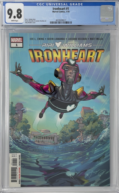 Ironheart 1 CGC 9.8 - Comic Spot