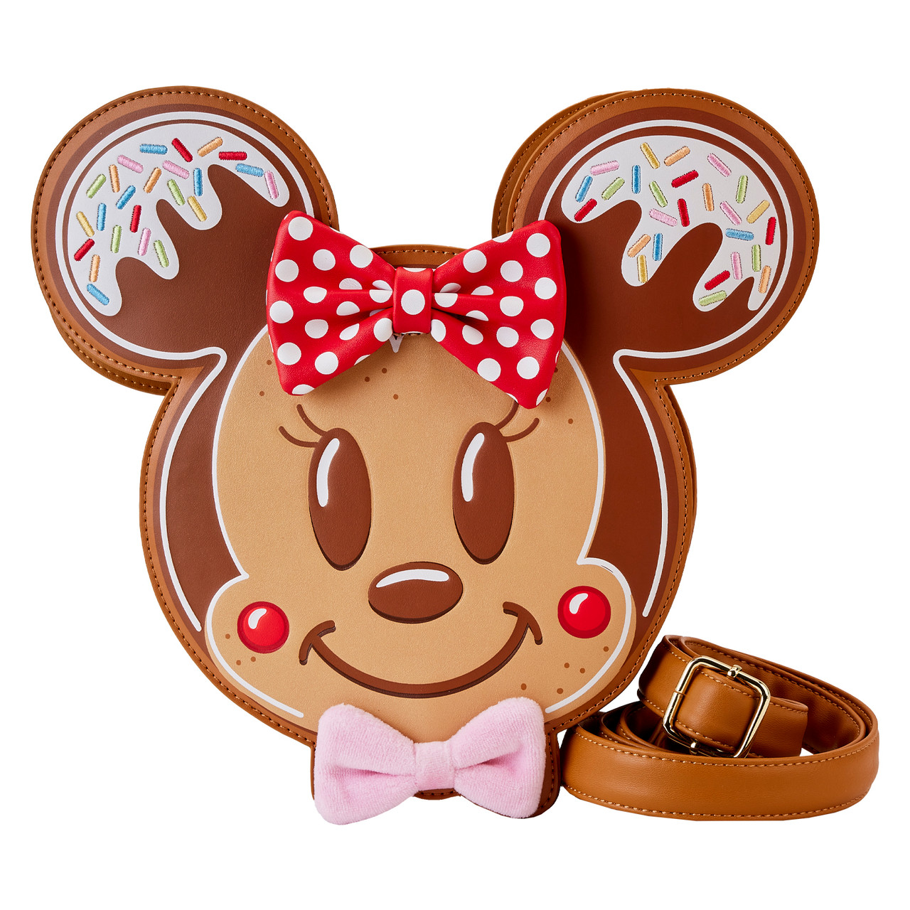 Loungefly Disney Mickey and Friends Gingerbread Cookie AOP Ear Hold 106146s1.jpg main image 3