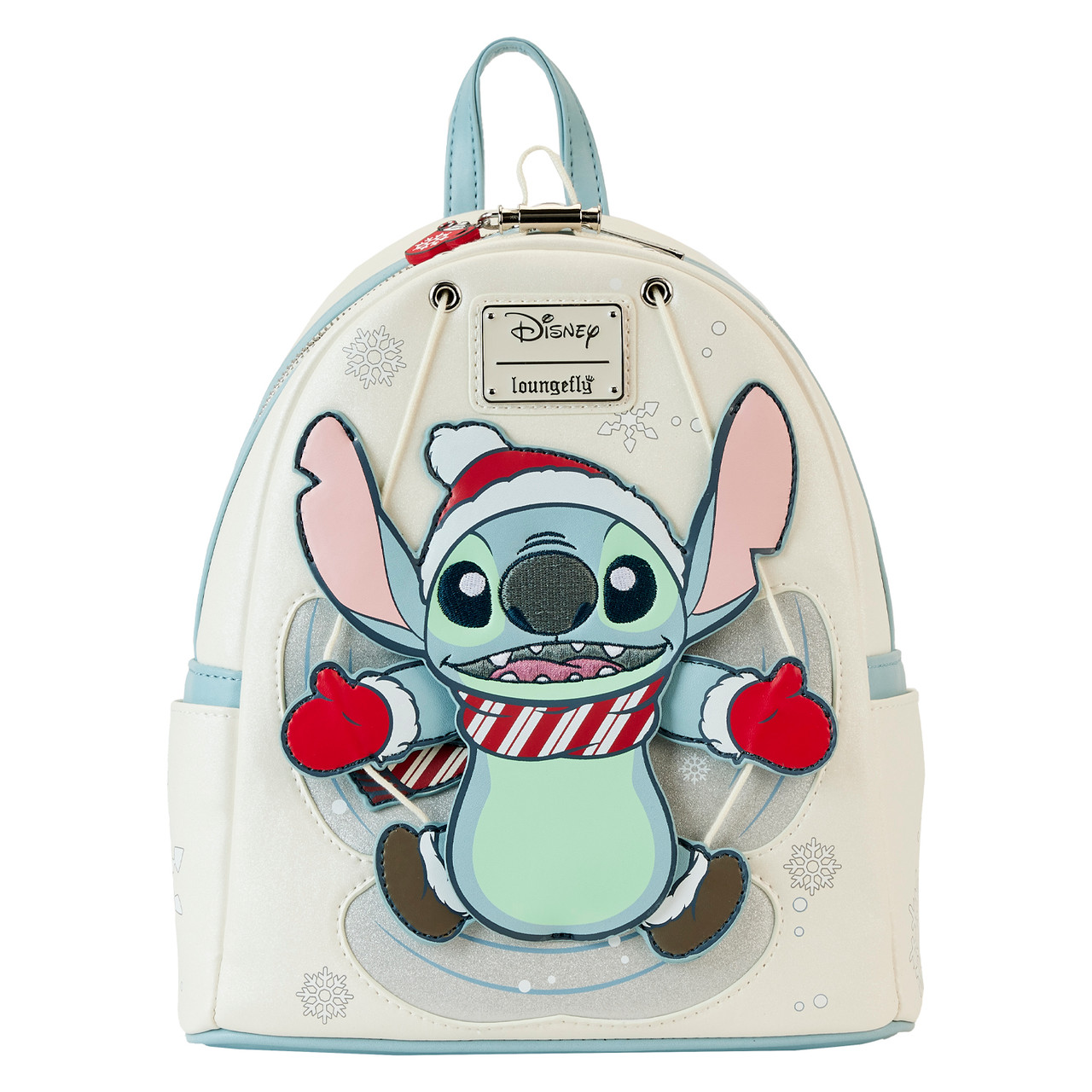 Loungefly Disney Stitch Snow Angel Cosplay Mini Backpack Comic Spot