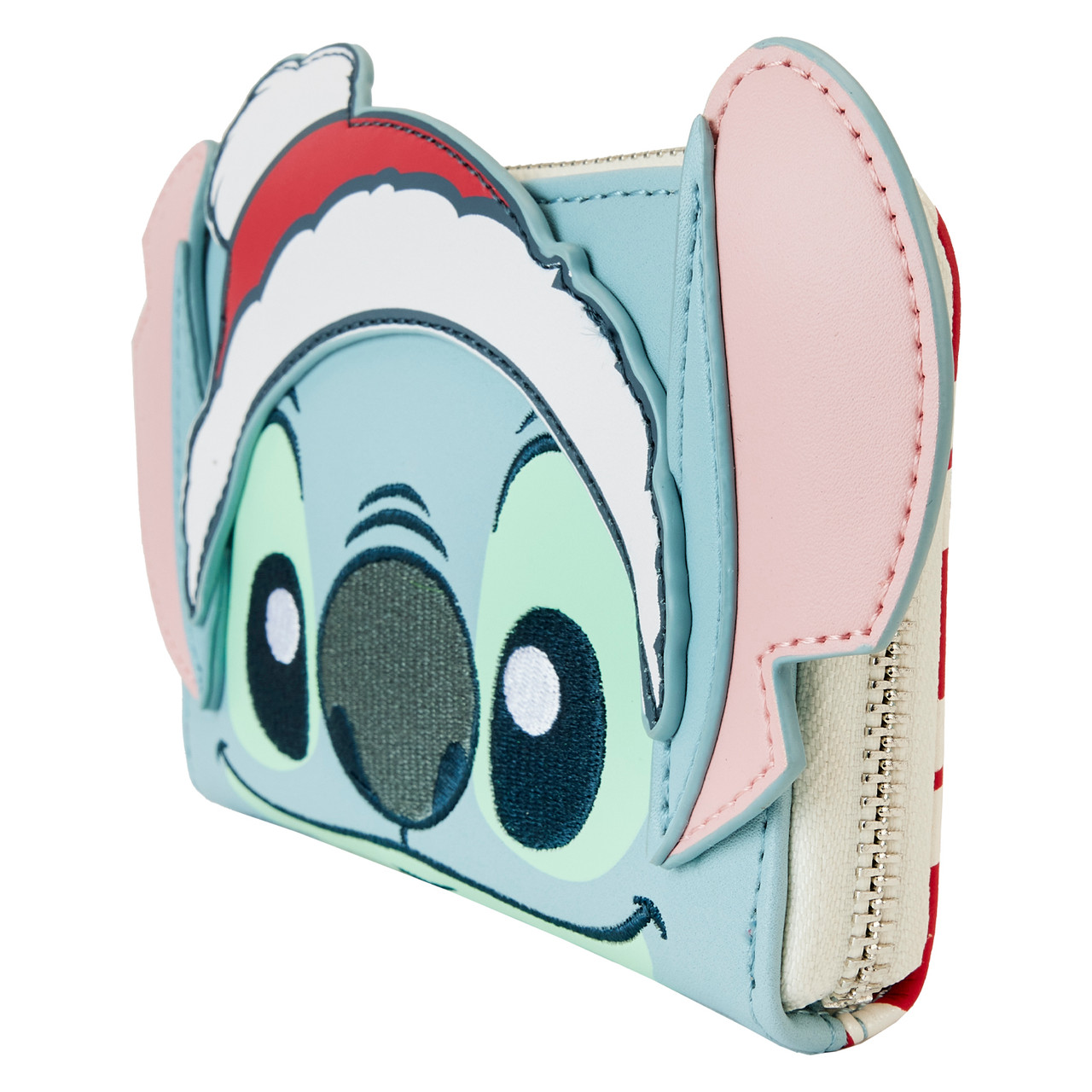 Loungefly Disney Stitch Holiday Cosplay Zip Around Wallet