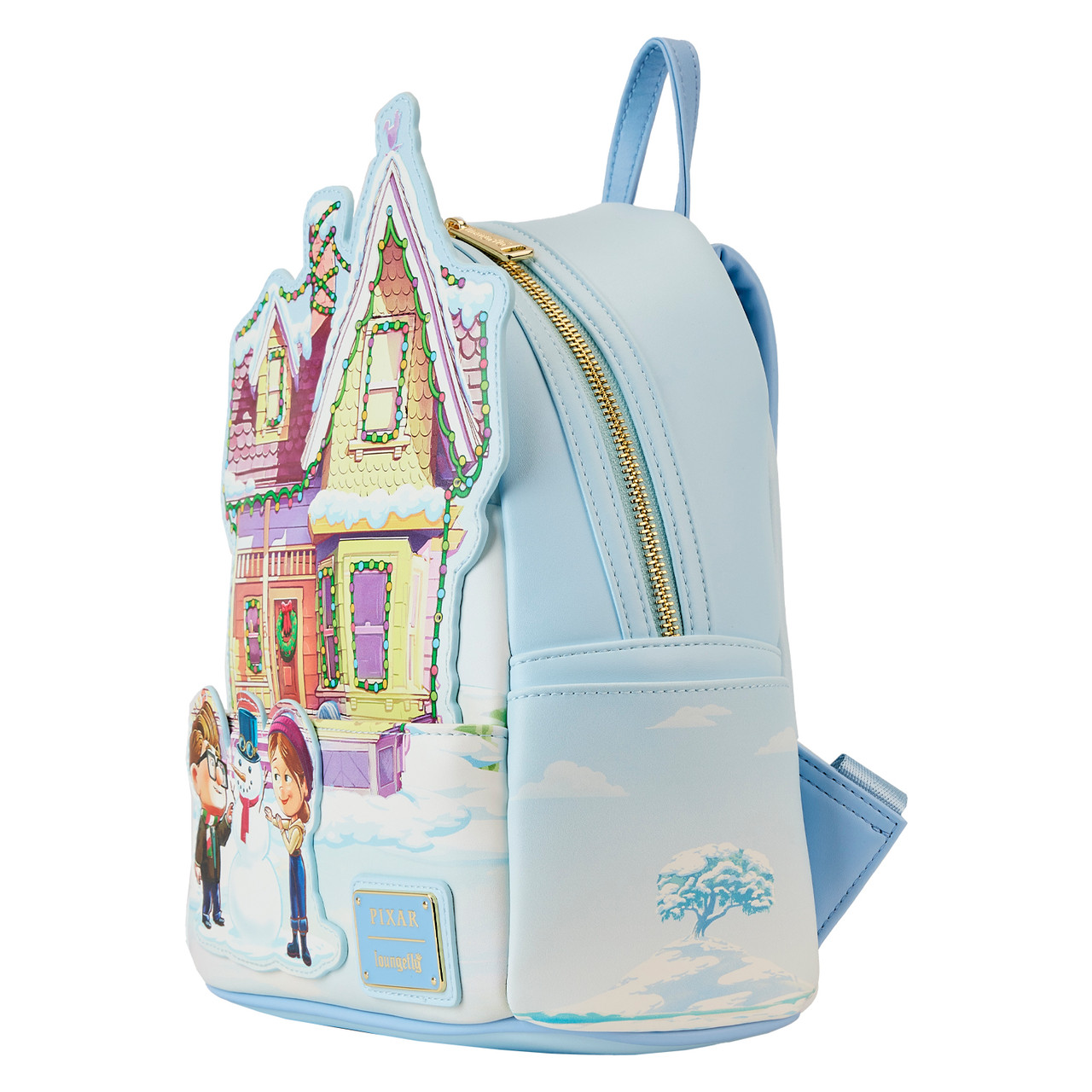 Loungefly Disney Pixar Up House Christmas Lights Mini Backpack