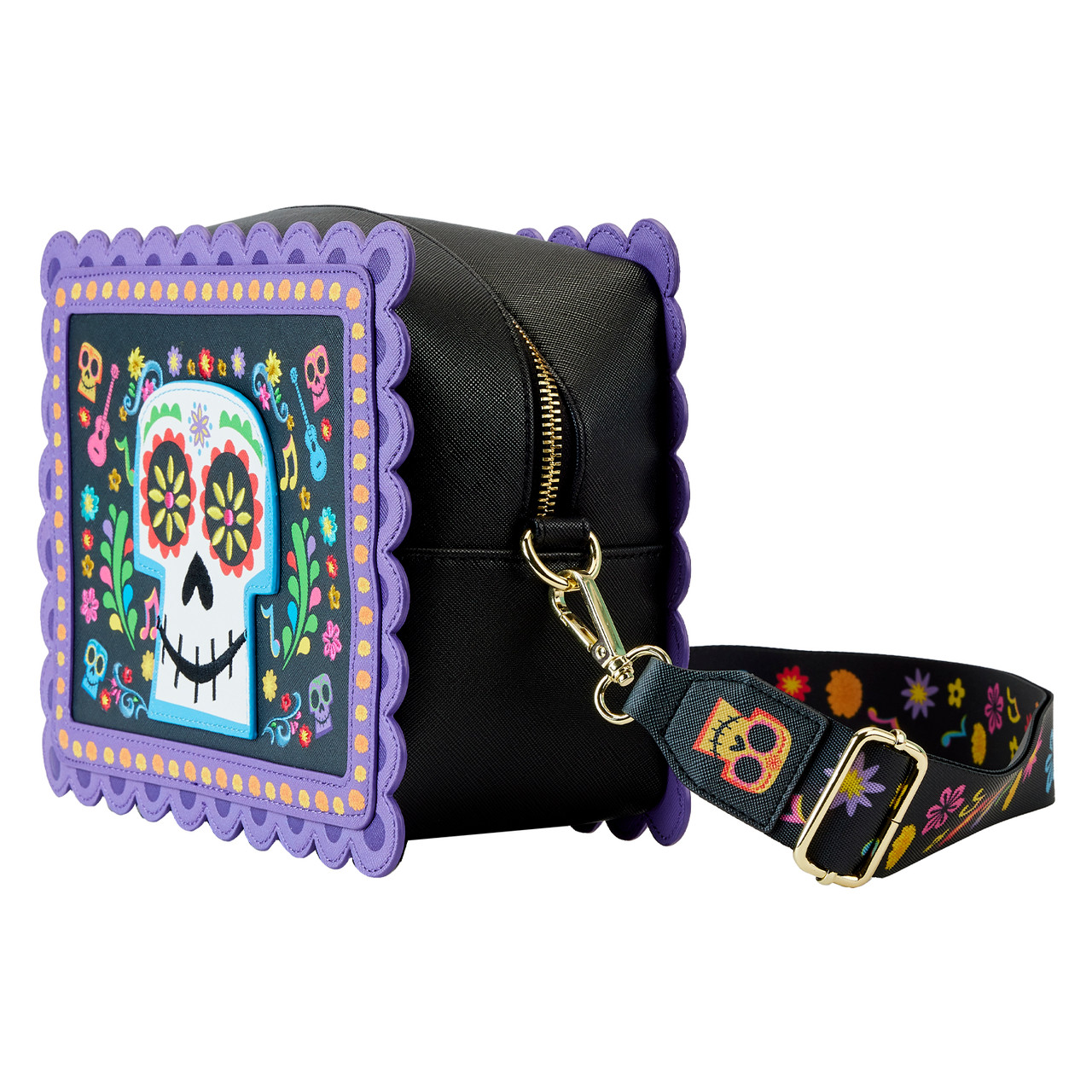 Loungefly Black Skull Bag - Gem