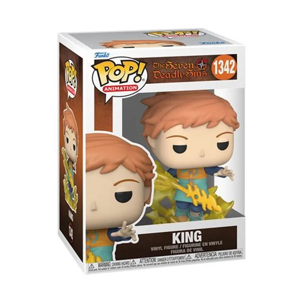 Funko ファニーフェイス　限定240体 Seven Deadly Sins King Funko Pop! Vinyl Figure #1342 - Comic