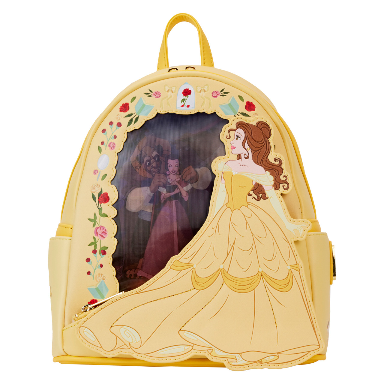 Loungefly Disney Princess Beauty And The Beast Belle Lenticular Mini  Backpack - Comic Spot