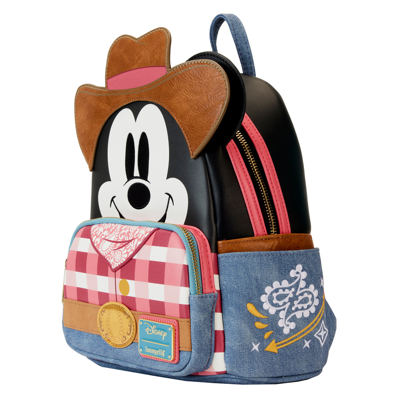 Loungefly Western Mickey Mouse Cosplay Mini Backpack - Comic  display picture 1