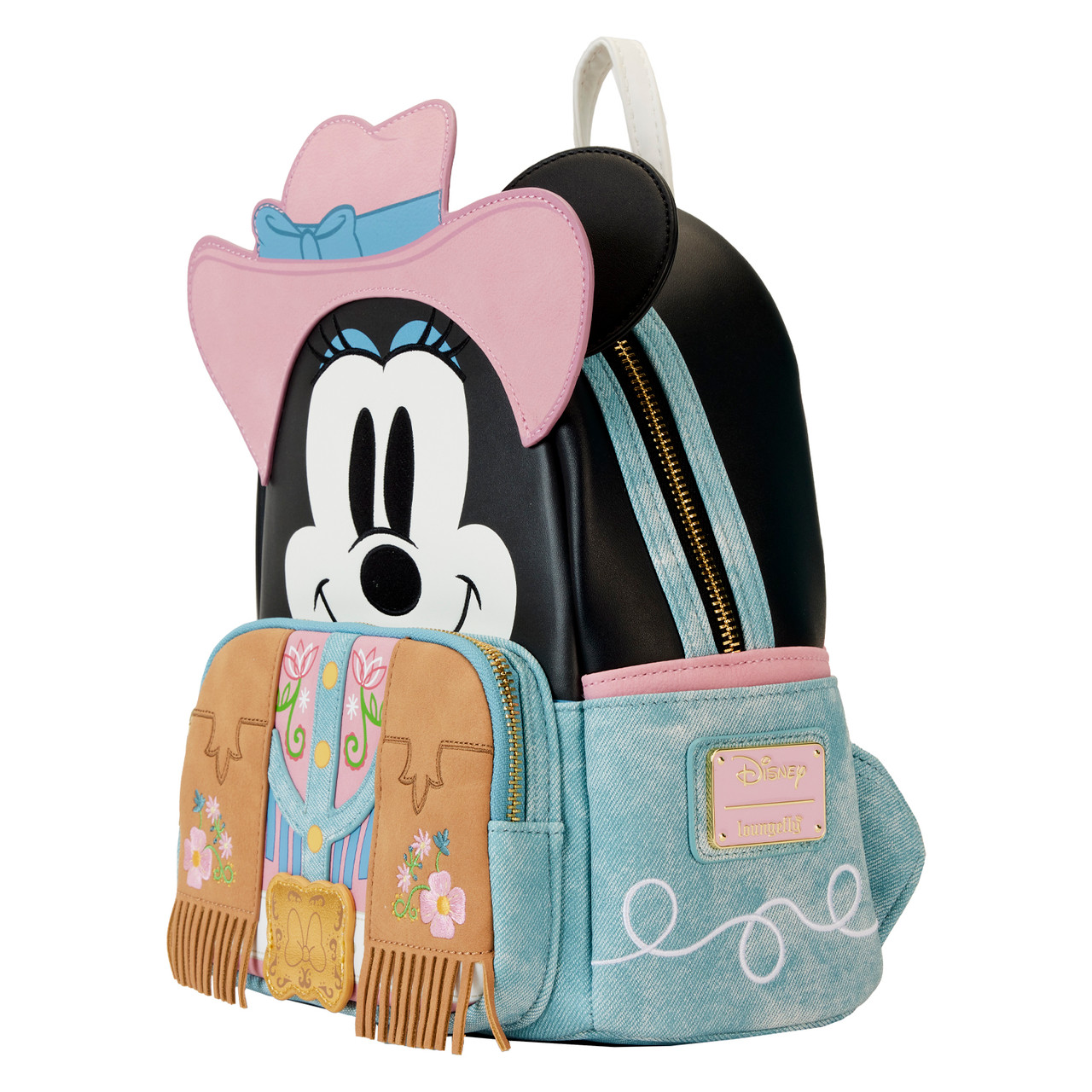 Loungefly Western Minnie Mouse Cosplay Mini Backpack - Comic 