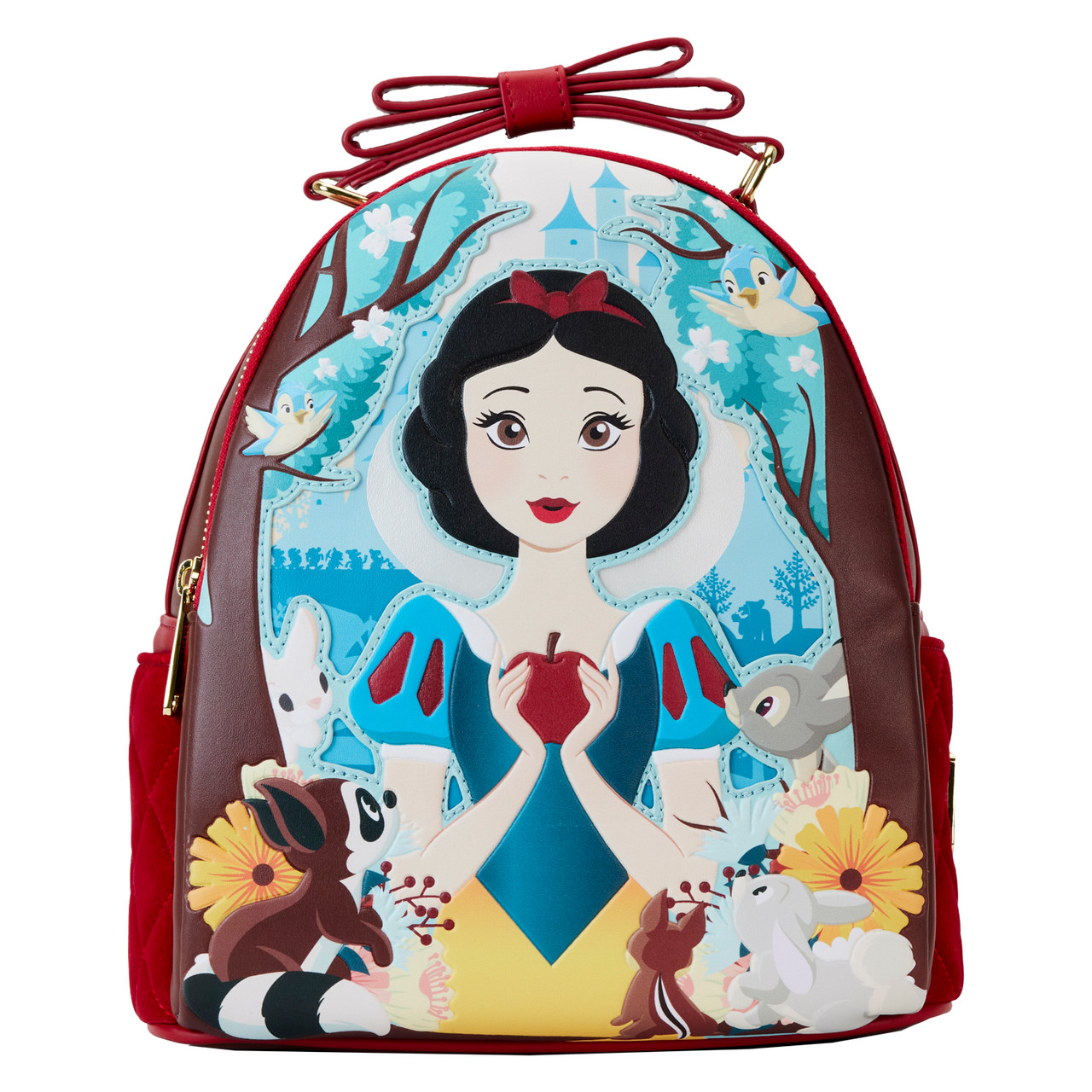Loungefly Disney Princess Snow White Gown Cosplay Mini Backpack Velvet Lace NWT LF DISNEY SNOW WHITE COSPLAY MINI BACKPACK | Get Ready Comics main image 4