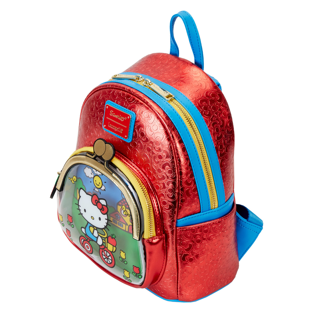 【loungefly x SANRIO】 ハローキティ 50周年ベルトバッグ Hello Kitty x Loungefly 50th Anniversary Classic Belt Bag