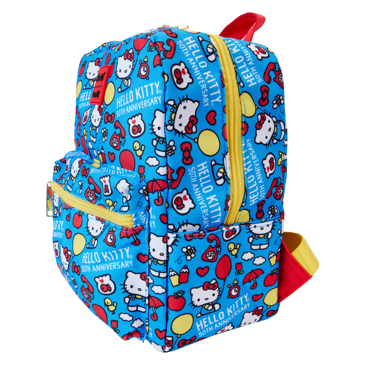 Loungefly Sanrio Hello Kitty All Over Print Mini Backpack Sanrio Hello Kitty & Tiny Chum Bear Sherpa Mini Backpack  main image 2