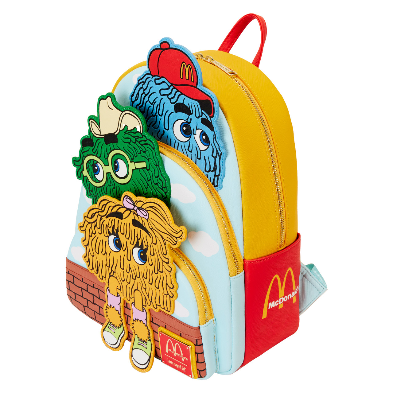 NWT - Loungefly McDonald\'s Ronald McDonald Mini Backpack New Loungefly McDonald main image 3