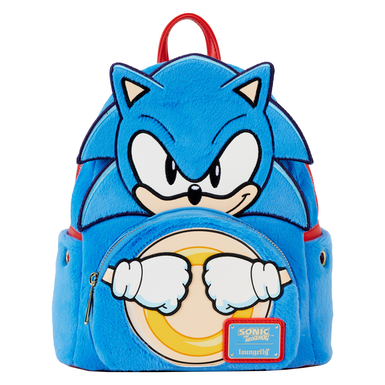 Funko Targetcon Sonic The Hedgehog Mini BackPack Sealed in Plastic/Tissue Paper Loungefly Sonic the Hedgehog Classic Cosplay Plush Mini  main image 2