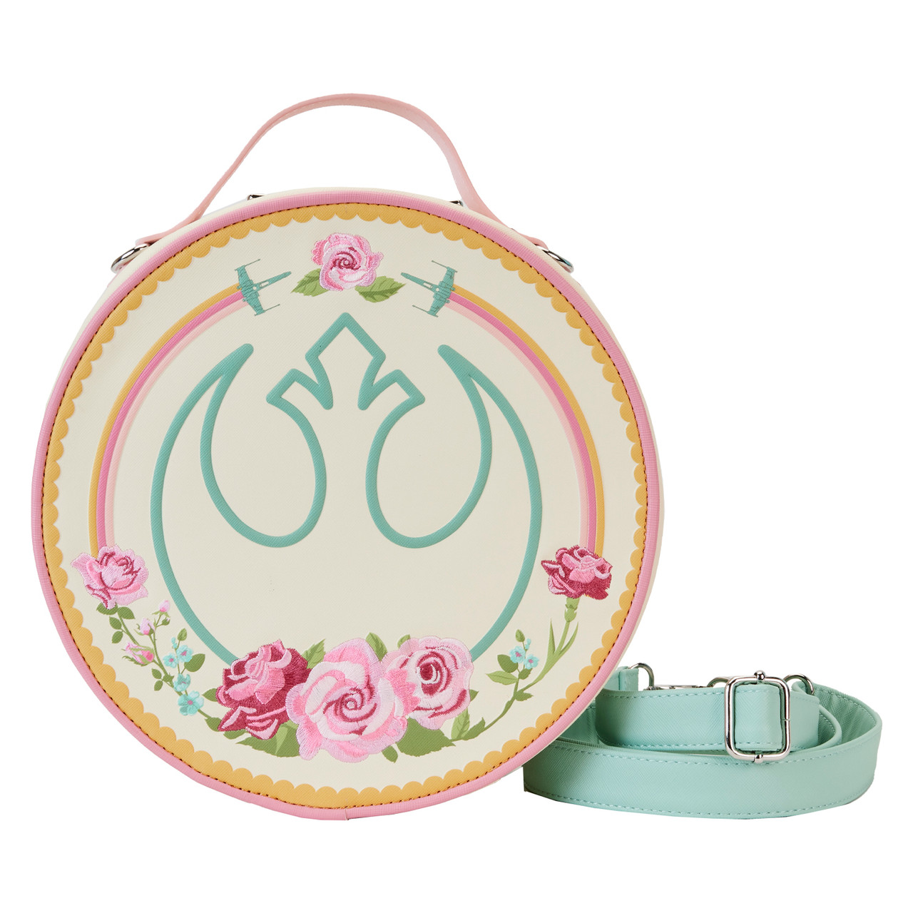 Loungefly Star Wars Rebel Alliance Floral Round Convertible  display picture 1