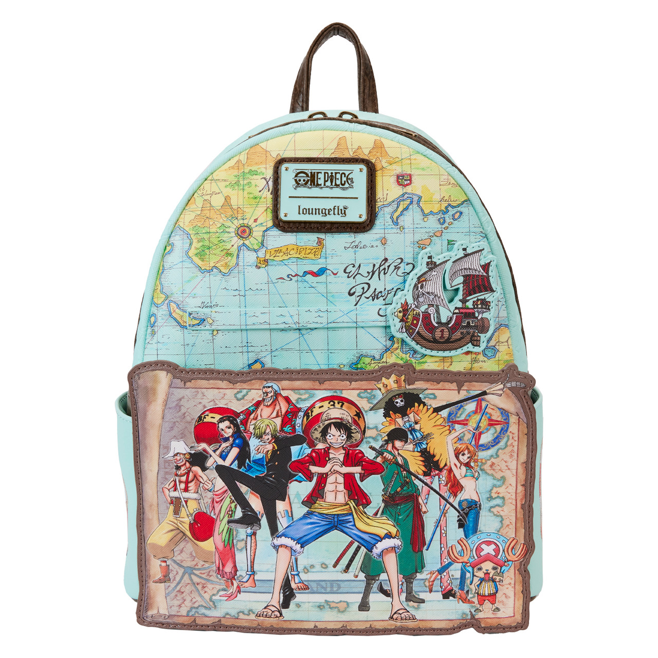 comic mini backpack INTIMO Nickelodeon Classic Character Face Garfield Zippered Bag 10