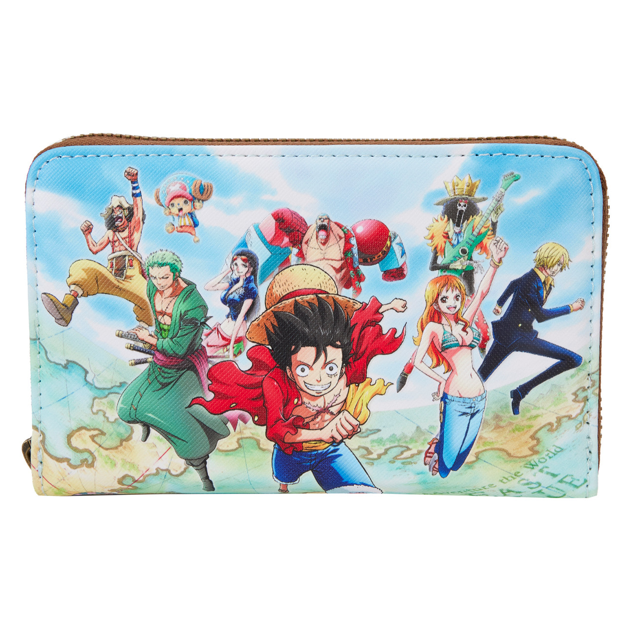 Loungefly One Piece 25th Anniversary Straw Hat Pirates Zip Around