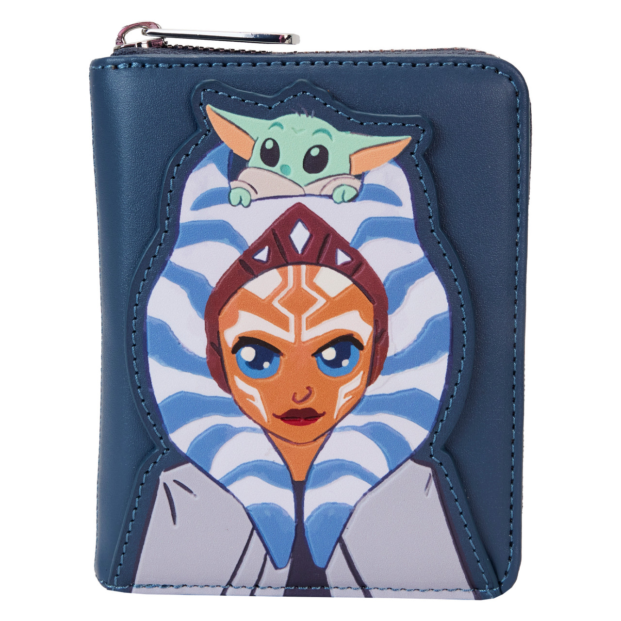 Loungefly The Mandalorian Ahsoka & Grogu Precious Cargo Zip Around Wallet