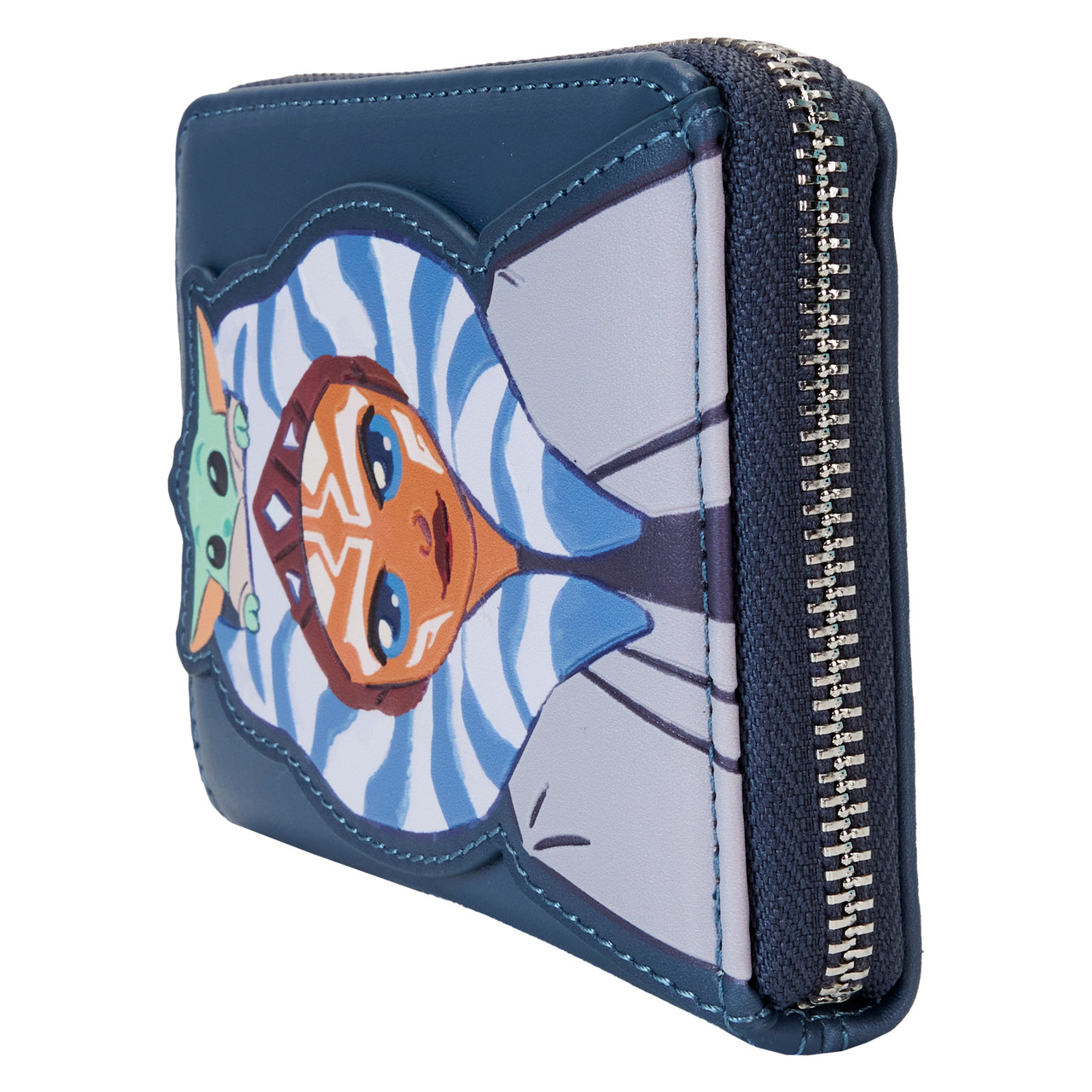 Loungefly The Mandalorian Ahsoka & Grogu Precious Cargo Zip Around Wallet