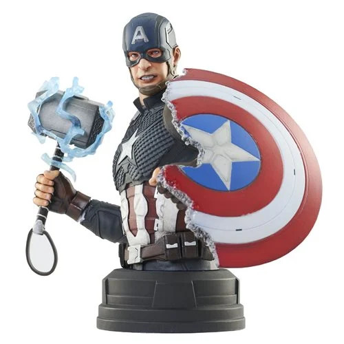 Avengers: Endgame Captain America 1:6 Scale Bust Comic Spot
