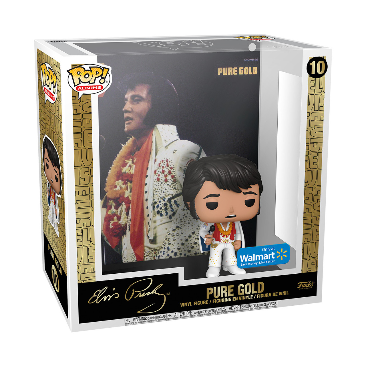Albums Elvis Presley Pure Gold Funko Pop Vinyl Figure 10 Exclusive - Comic Spot