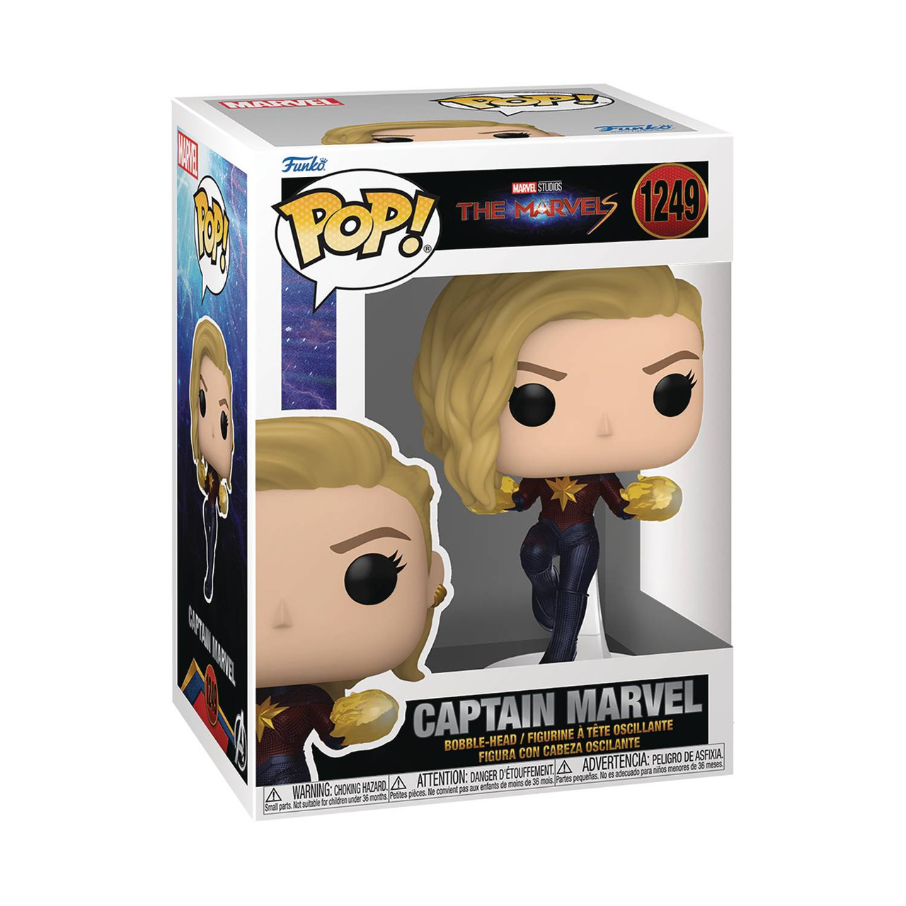 Marvel Avengers Funko Pop Captain Marvel Glow Glow In The Dark