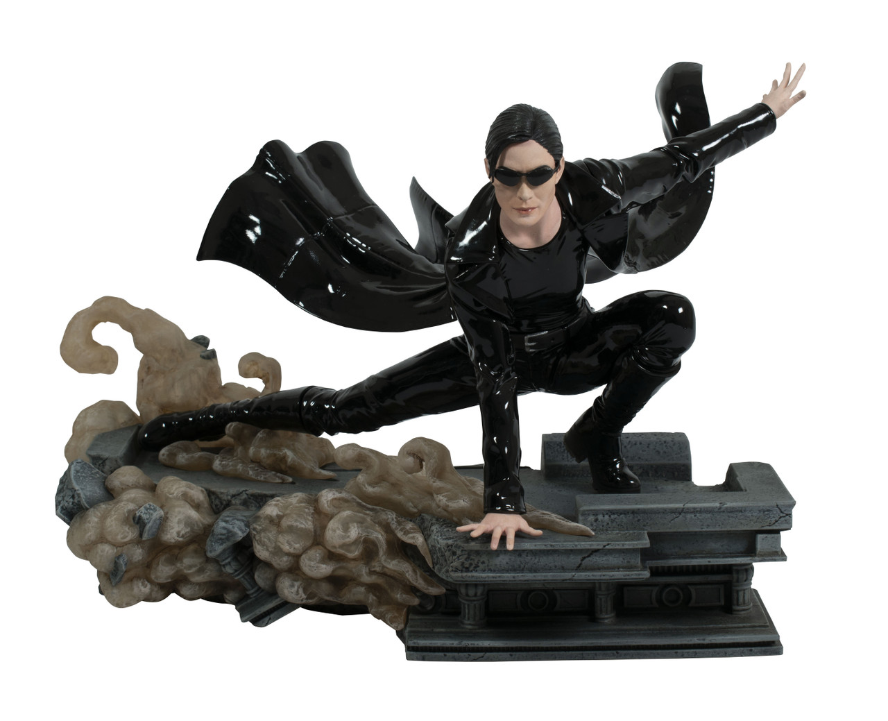 マトリックストリニティ　フィギュア Diamond Select Toys The Matrix Gallery: Trinity Deluxe PVC Statue