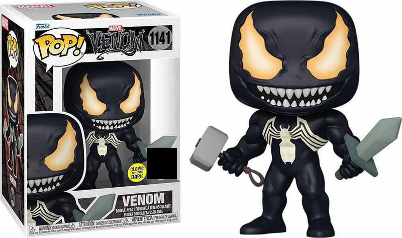 Pop! Marvel Venom Glow in The Dark Shop Exclusive #1141 - Comic Spot