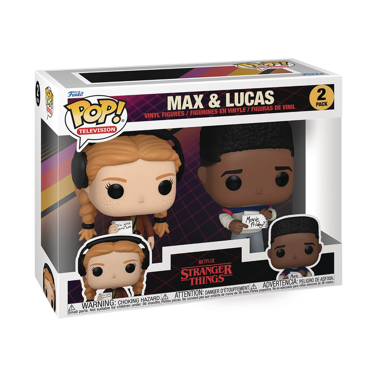 Pop! TV: Stranger Things - Max & Lucas 2-Pack - Comic Spot