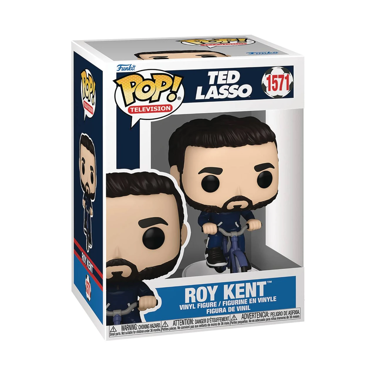 Funko Pop! Ted Lasso - Roy Kent - Figurine Vinyle Collection Officielle - Cadeau Fans Série