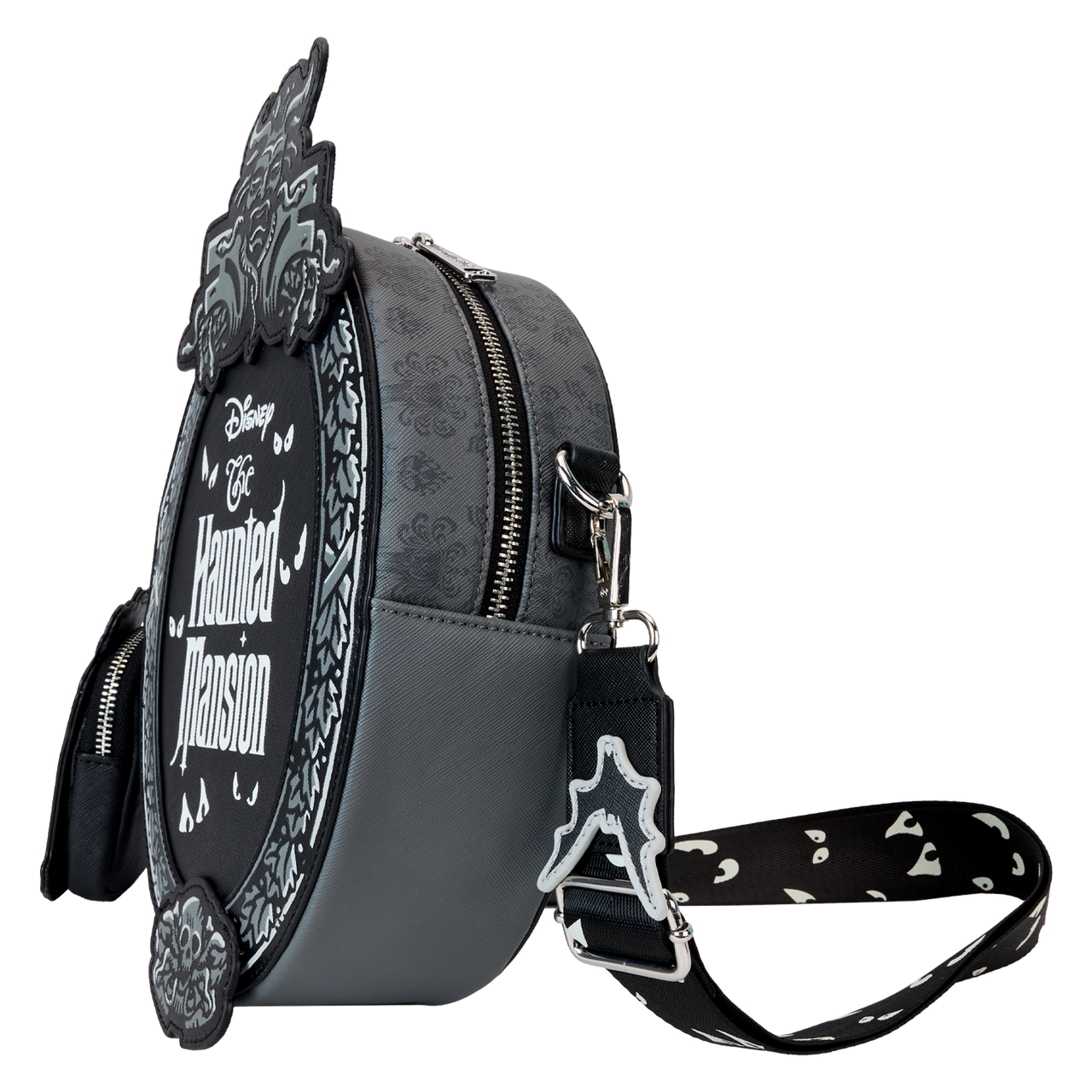 Loungefly ディズニー ホーンテッドマンション ショルダーバッグ Loungefly Disney Haunted Mansion Plaque Crossbody Bag