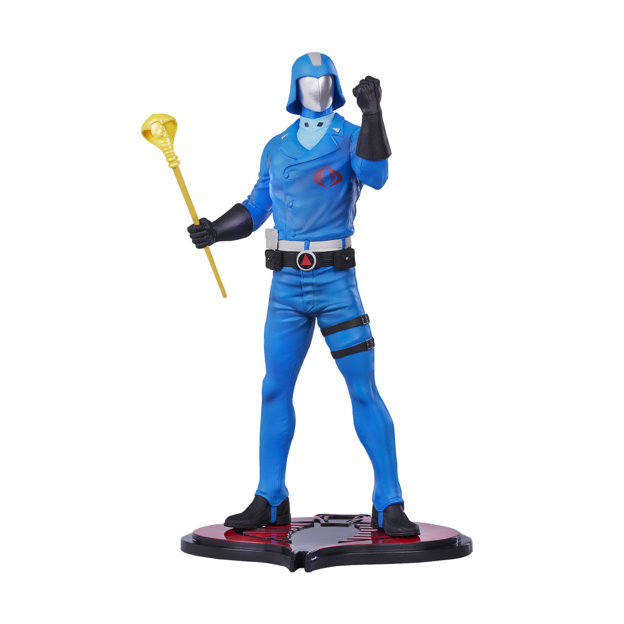 G.I. Joe 9 Inch Statue Figure 1/8 Scale PVC - Cobra Commander