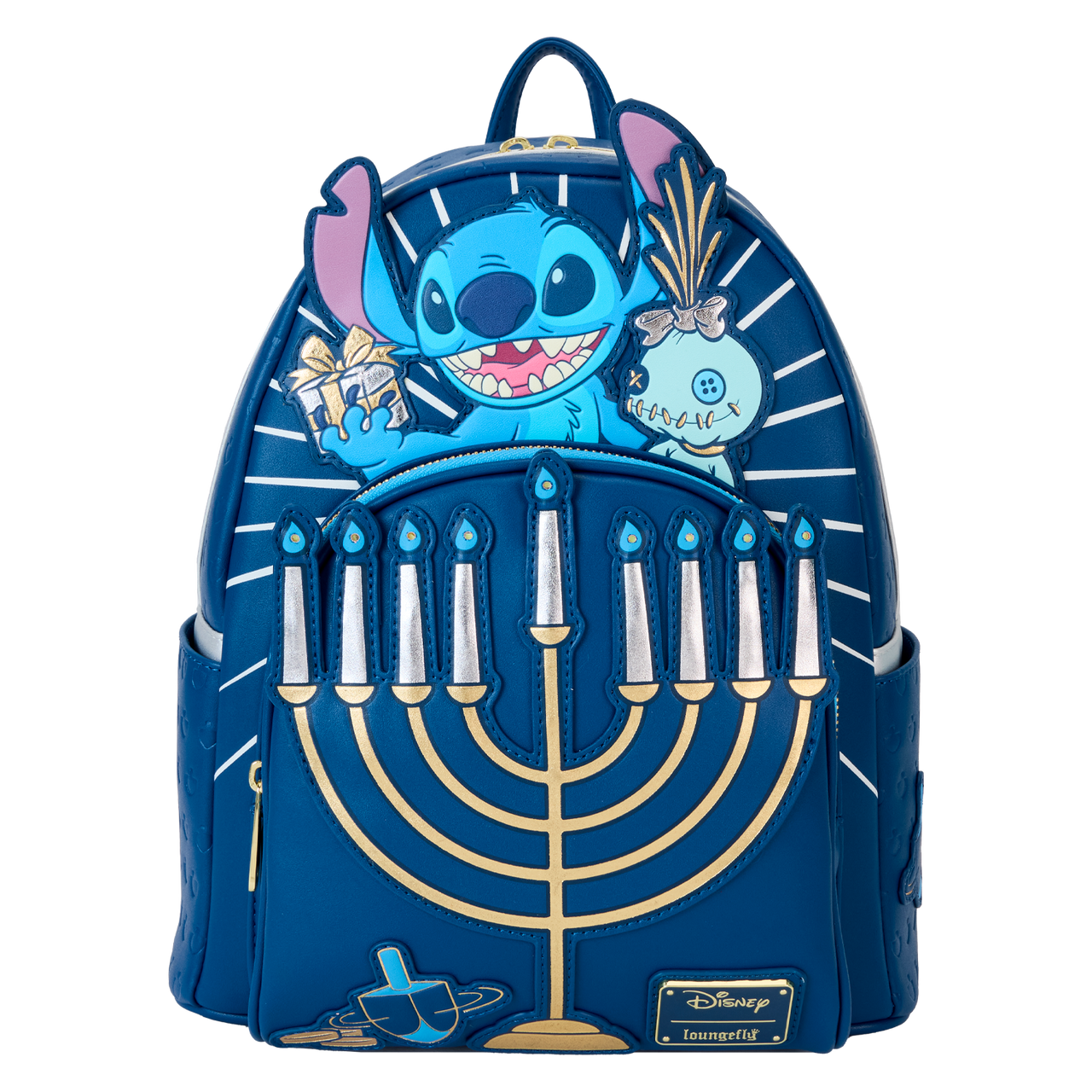 Loungefly Disney Lilo Stitch Light Up Menorah Stitch Mini