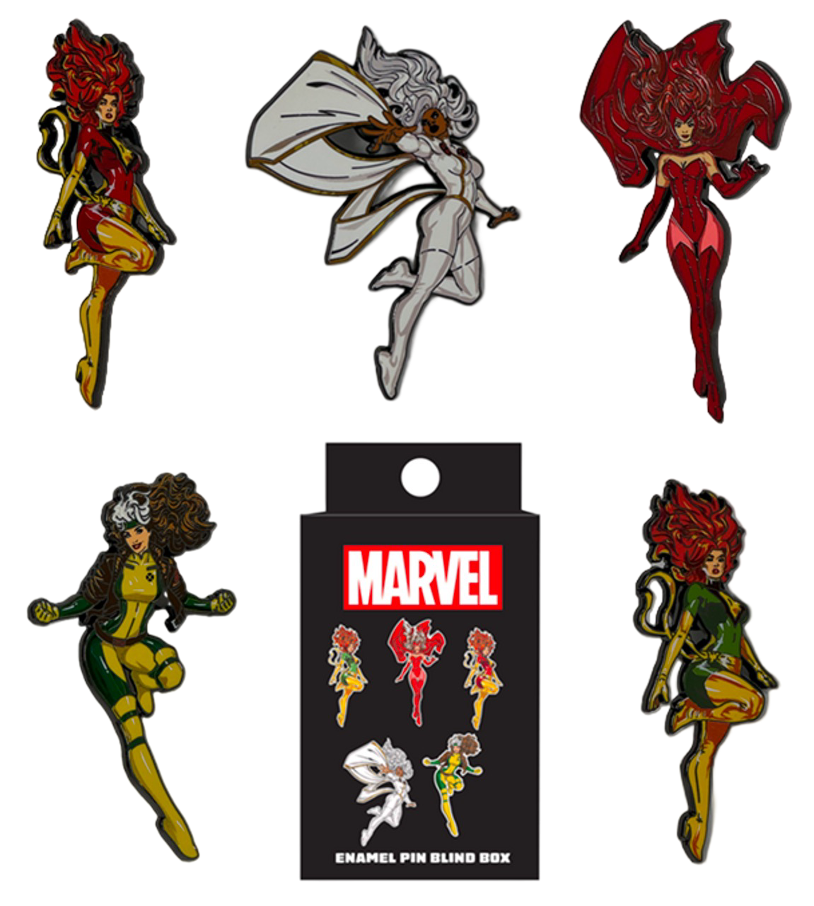 David Nakayama Marvel X-Men Blind Box Mystery Pin Comic Spot