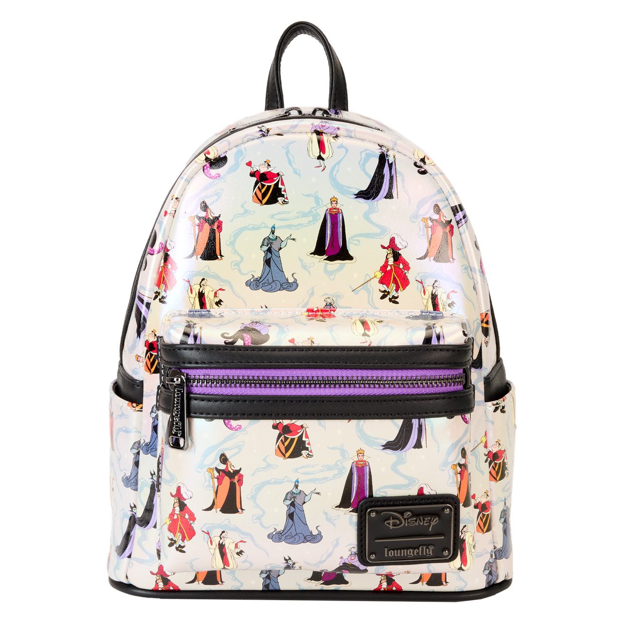 Disney Loungefly villain backpack Disney Parks Villains Glow-in-the-Dark Loungefly Mini  main image 2