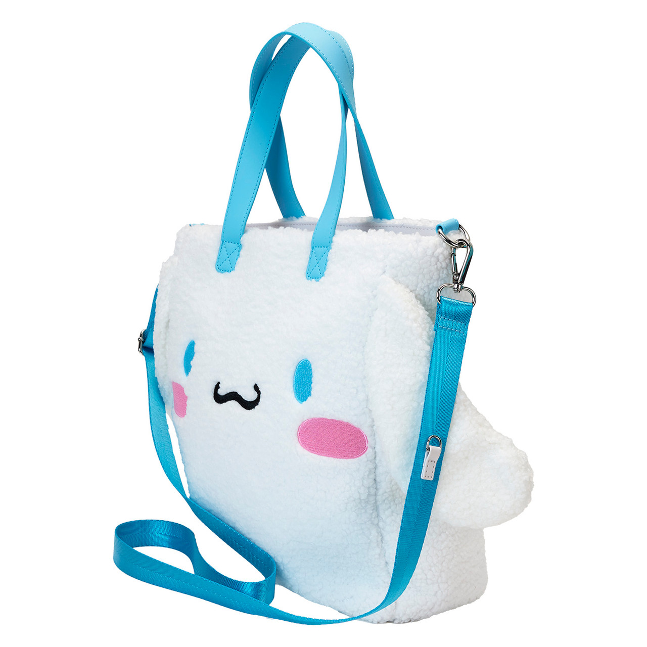 【Sanrio】Loungefly シナモロール ぬいぐるみ トートバッグ Loungefly Sanrio Cinnamoroll Sherpa Tote Bag With Coin Bag