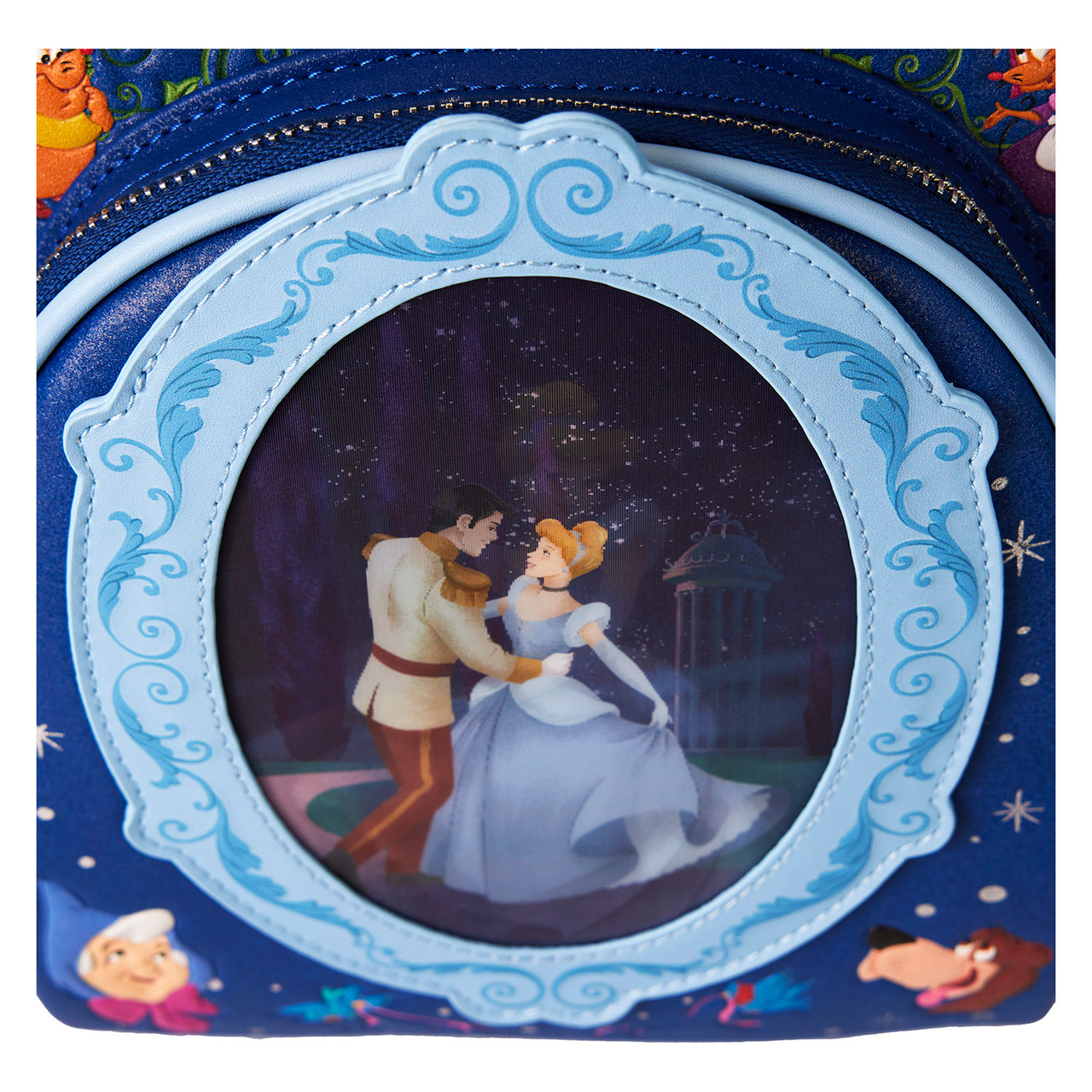 Loungefly Disney Cinderella 75th Anniversary Lenticular Mini Backpack Loungefly Disney Cinderella 75th Anniversary Lenticular Mini  main image 3