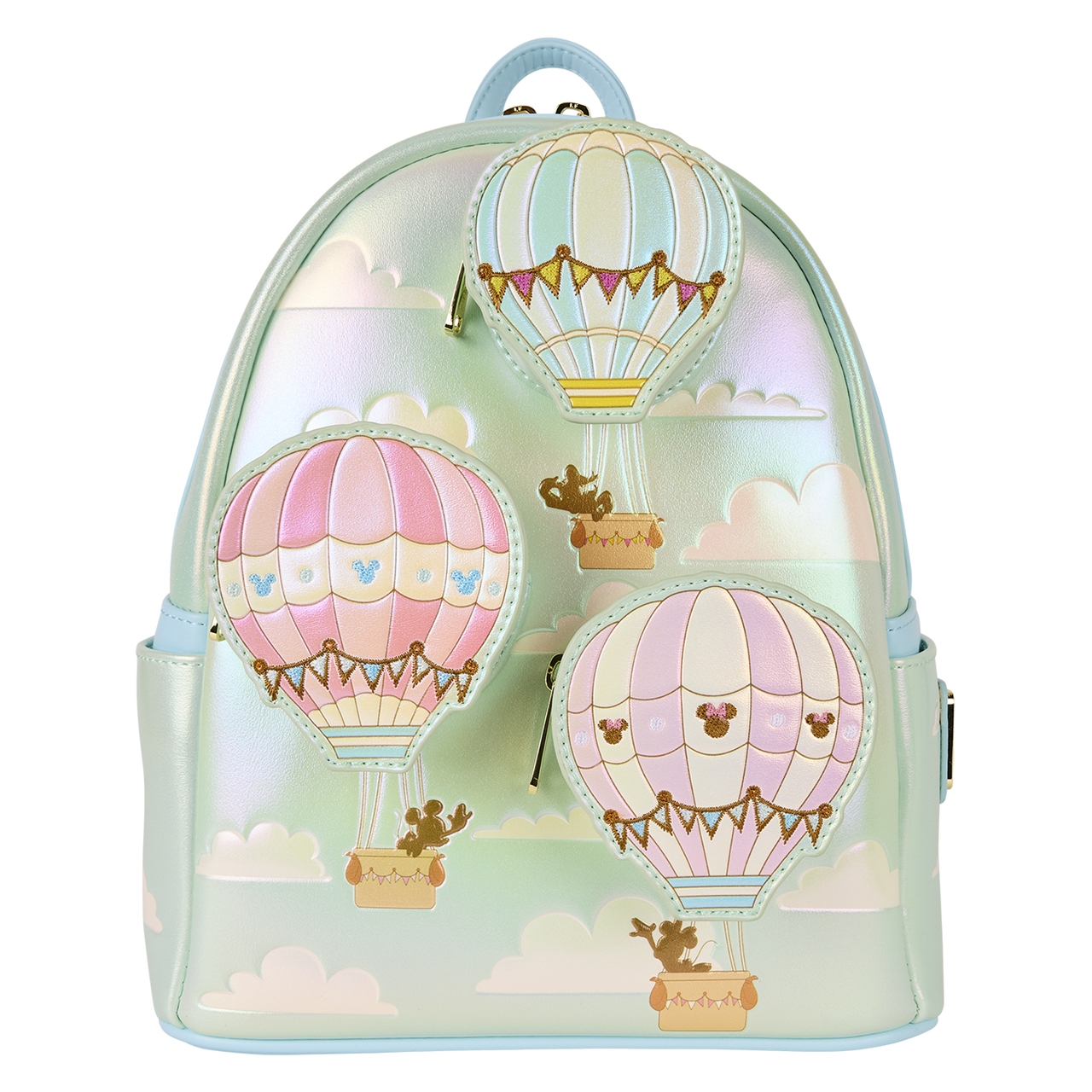 【新品未使用】Loungefly ディズニー 気球 リュック ミッキー＆フレンズ Disney Mickey & Friends Hot Air Balloon Mini Backpack | Loungefly