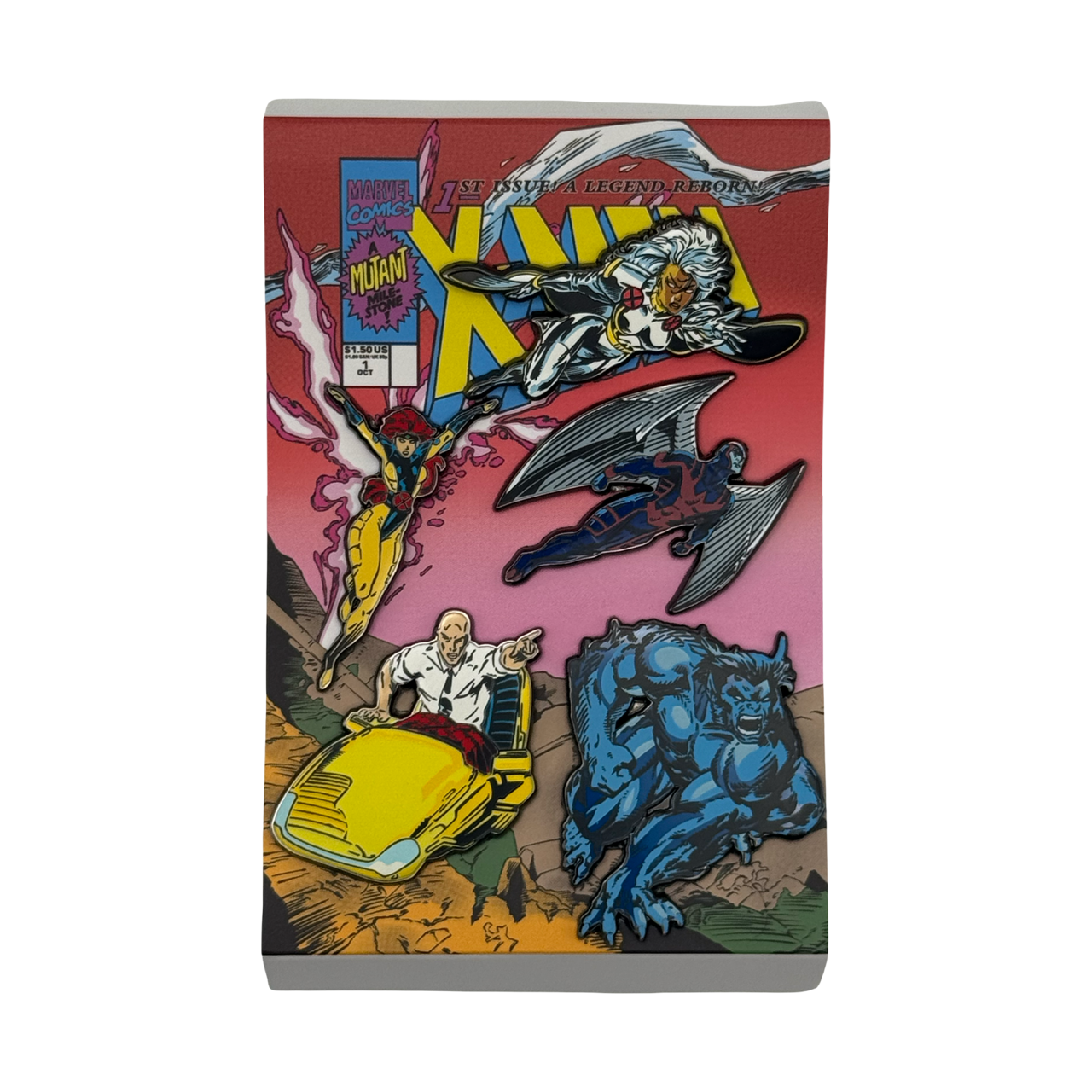 X-Men #1 (1992) Jim Lee Connecting Cover Pin Set – SDCC Exclusive