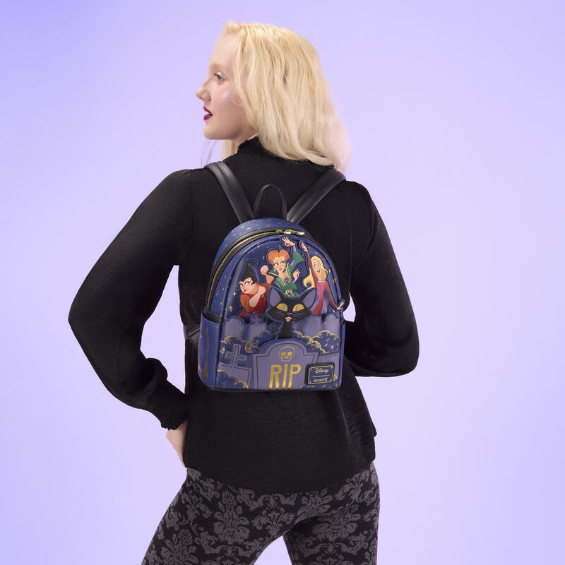 hocus pocus mini backpack Loungefly: Disney with touches of purple Loungefly Disney Hocus Pocus Sanderson