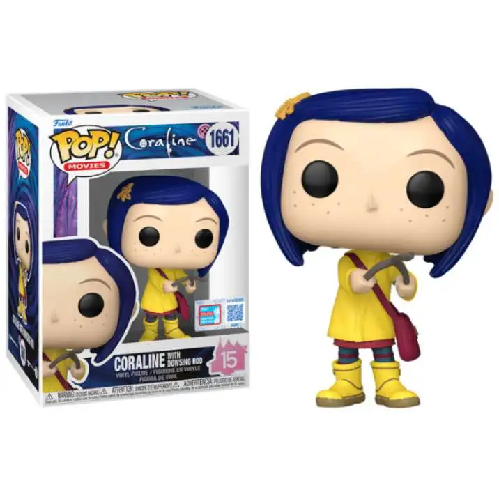 Funko Pop! Coraline with Dowsing Rod #1661 Vinyl Figure UPC