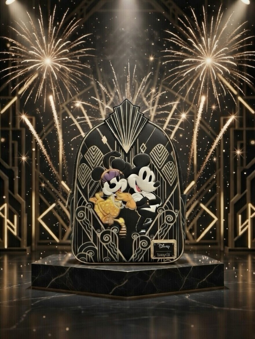 Comic Spot Exclusive Great Gatsby Mickey & Minnie Loungefly  display picture 2