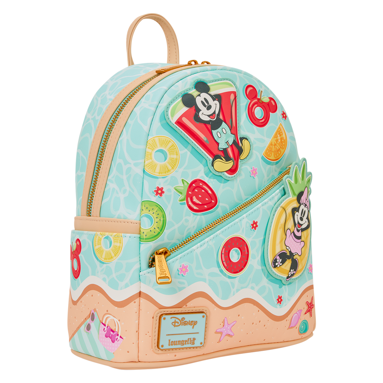 disney inspired mini backpacks Mickey & Minnie Beach Fun Mini Backpack