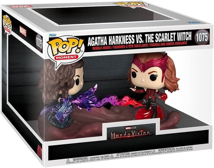 MARVEL - 限定FUNKO POP!  ワンダヴィジョン　アガサvsスカーレットウィッチ Funko Pop! Moment WandaVision Agatha Harkness vs. The Scarlet