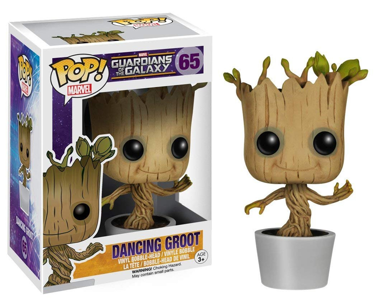 Guardians of the Galaxy Holiday Special Groot Funko Pop! with Case 1105 NEW  - We-R-Toys