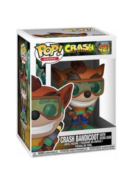 Pop Games: Crash Bandicoot - Crash With Scuba Gear #421