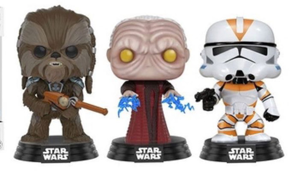 Tarrful Unhooded Emperor & Utapau Clone Trooper 3 Pack