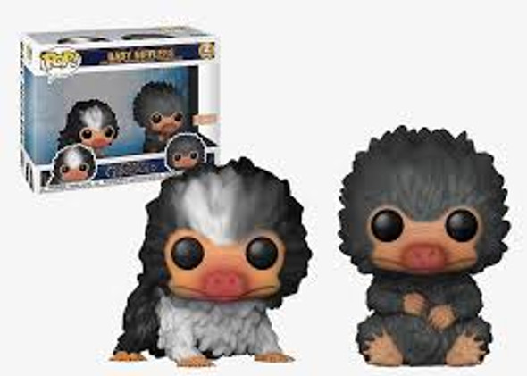 Funko Pop! Fantastic Beasts Baby Nifflers Grey and Black 2 Pack Funko Pop! Fantastic Beasts Baby Nifflers Grey and Black 2 Pack
