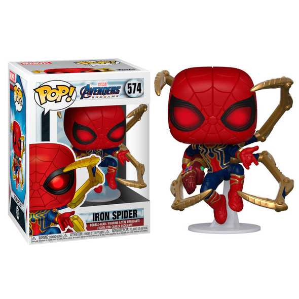 Pop! Marvel: Avengers Endgame - Iron Spider with Nano Gauntlet #574