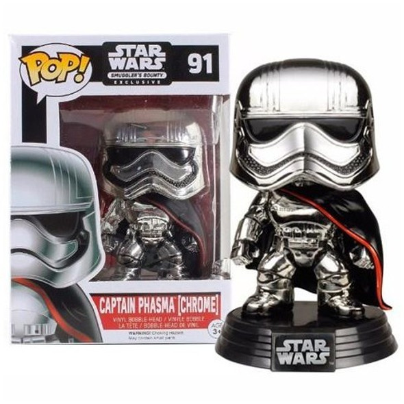 POP Star Wars Captain Phasma Chrome Smugglers