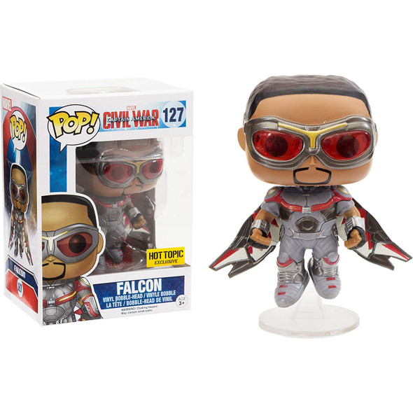 POP Marvel Civil War Falcon Hot Topic Exclusive