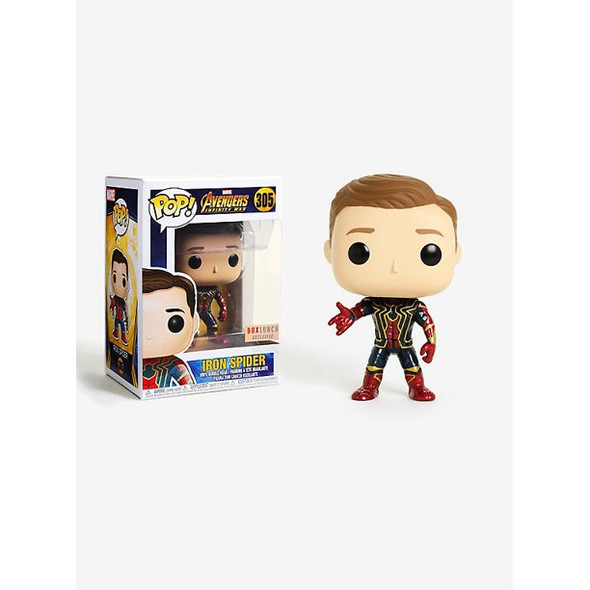 Funko Pop! Marvel Iron Spider (Unmasked) #1142 – Special Edition Vinyl-Figure